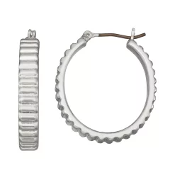 Napier Ridge Hoop Earrings